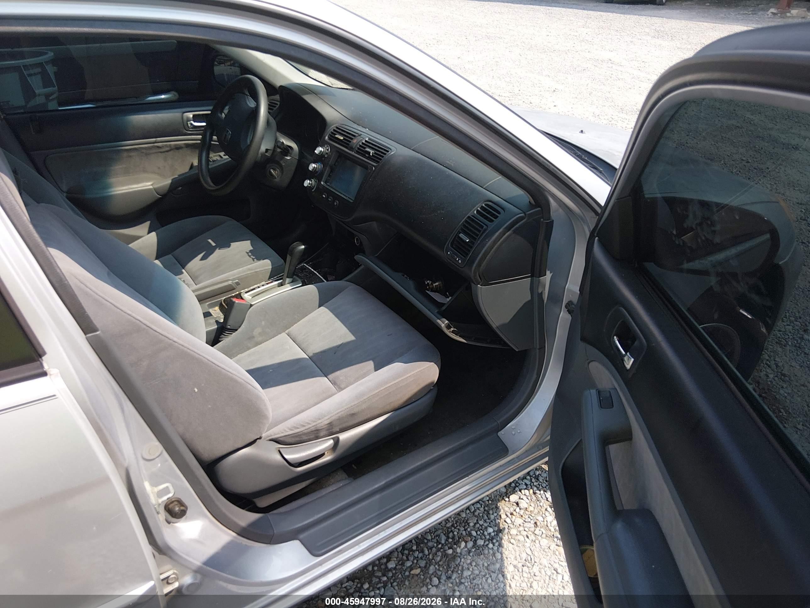 2003 Honda Civic Lx Gray vin: 2HGES16503H535467