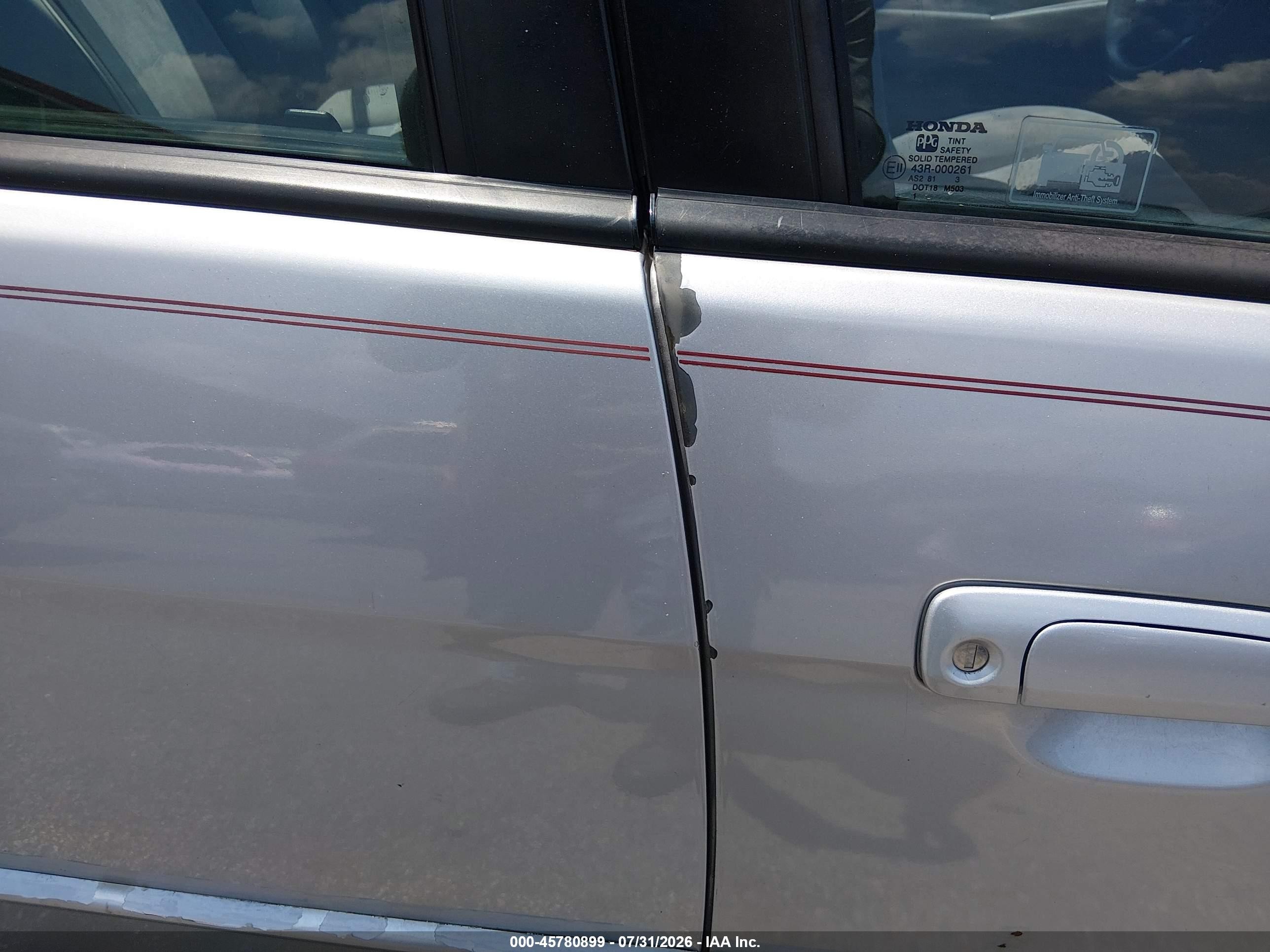 2003 Honda Civic Lx Серебряный vin: 2HGES16503H543097