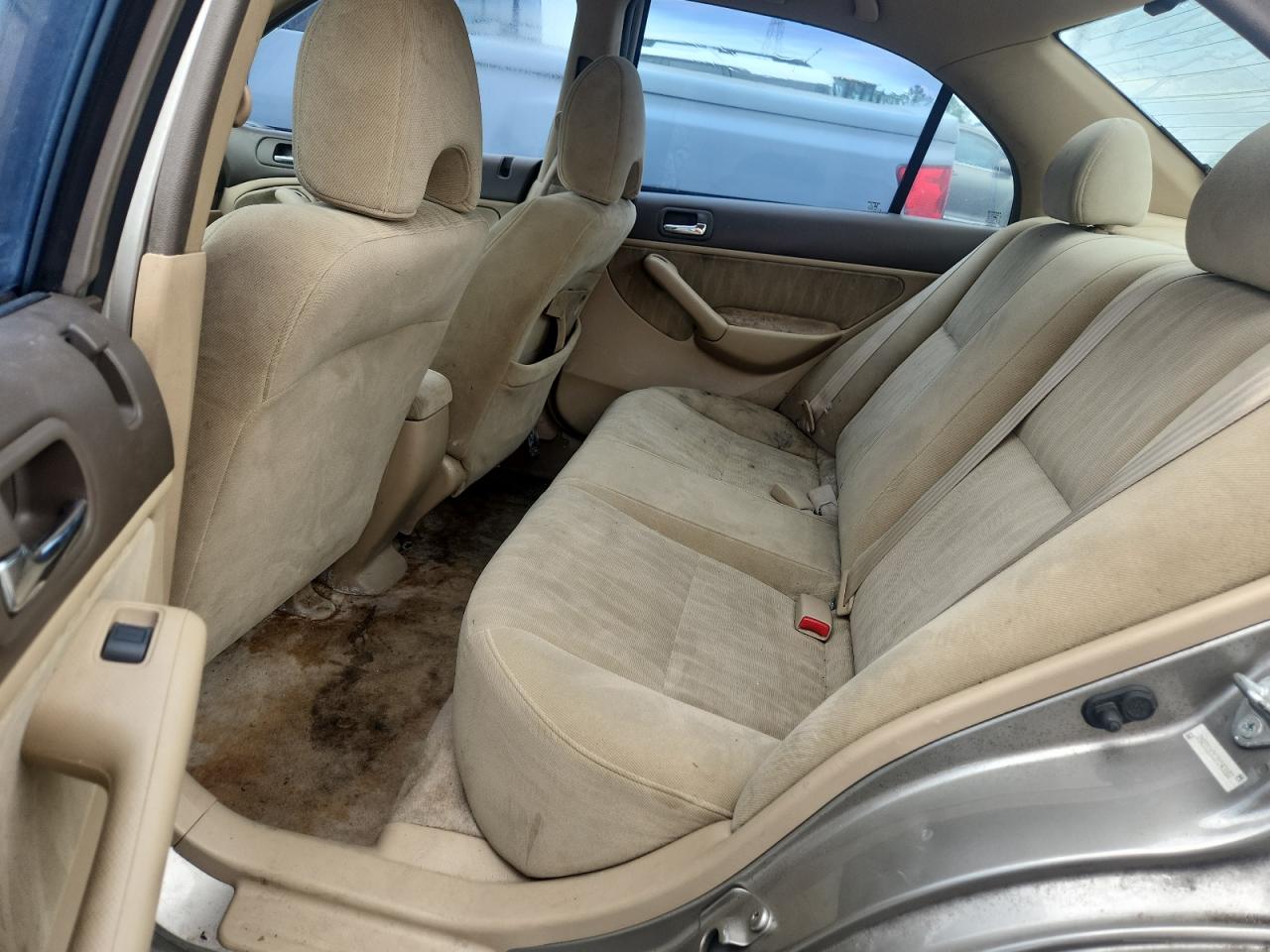 2003 Honda Civic Lx Gray vin: 2HGES16503H543682