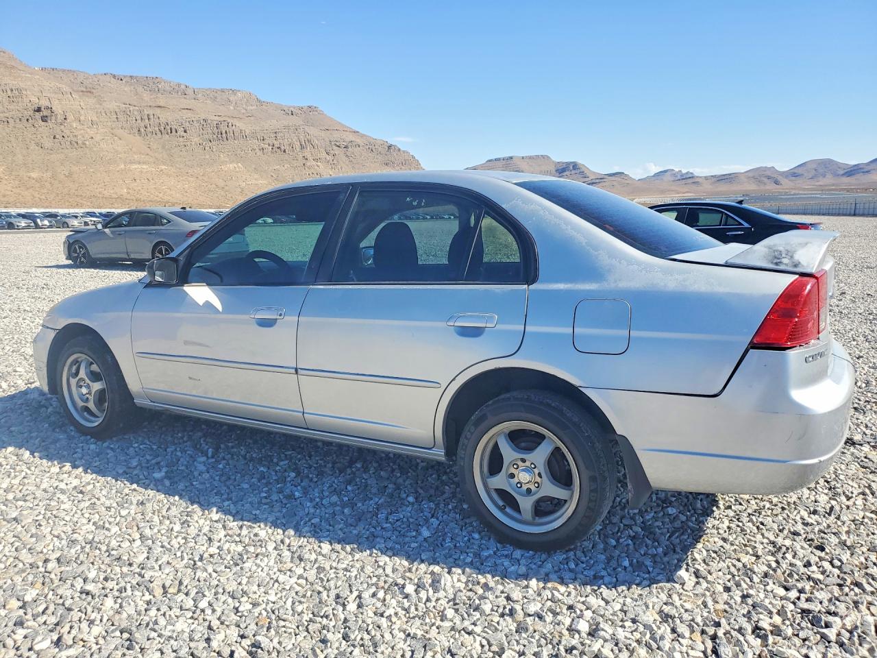 2003 Honda Civic Lx Silver vin: 2HGES16503H604111