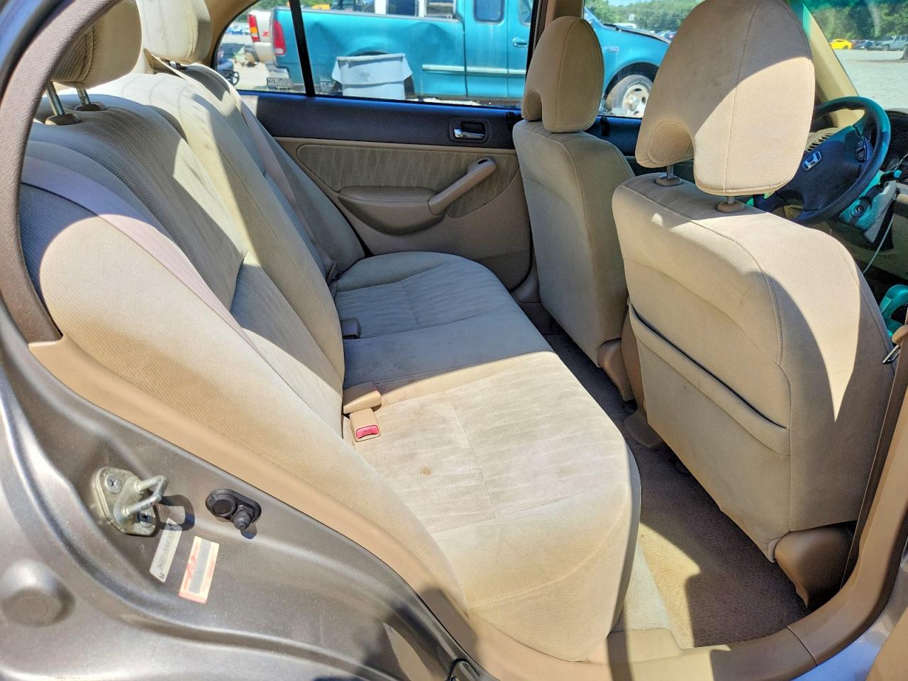 2004 Honda Civic Lx Beige vin: 2HGES16504H536393