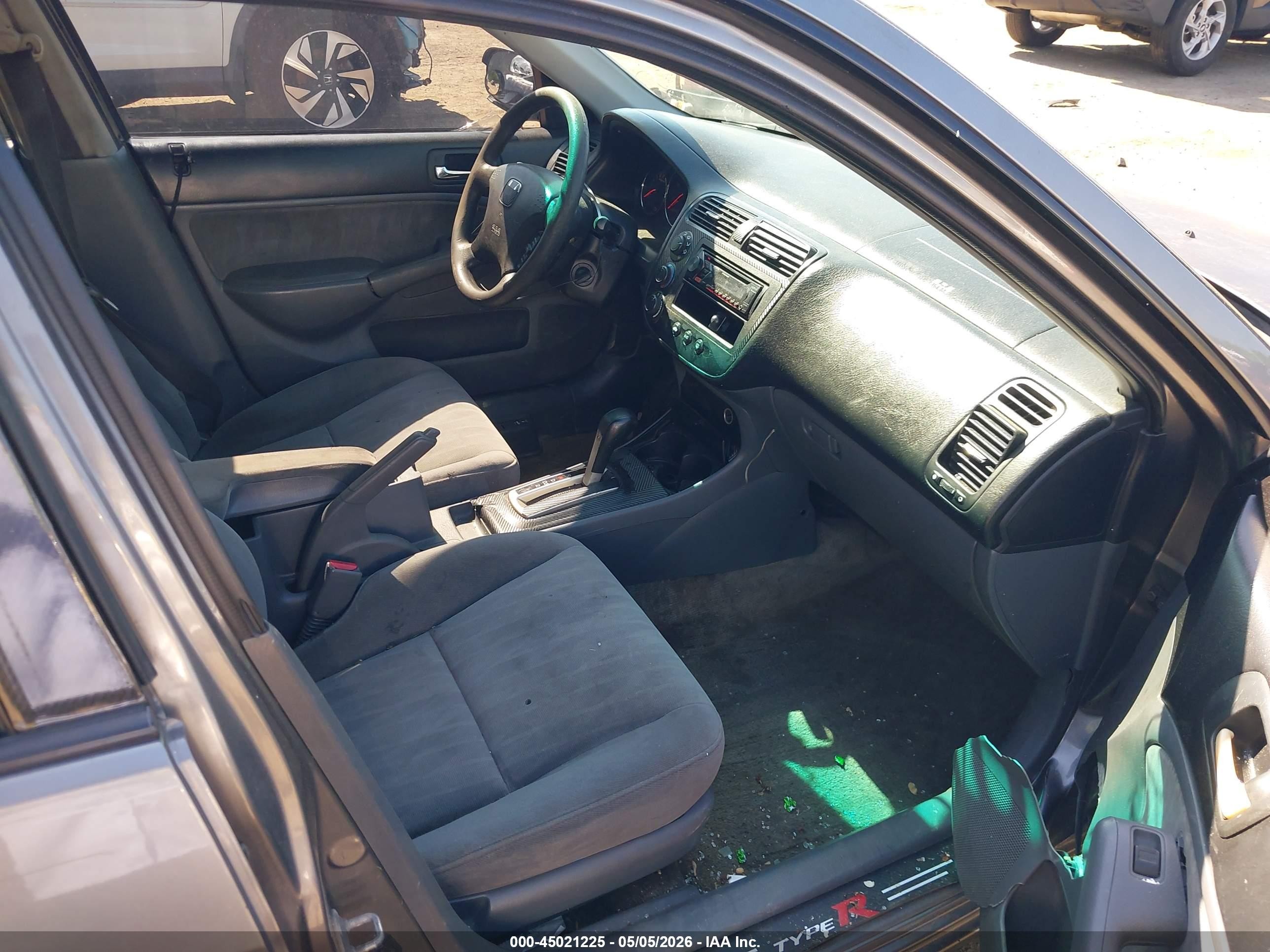 2004 Honda Civic Lx Желто-коричневый vin: 2HGES16504H631617