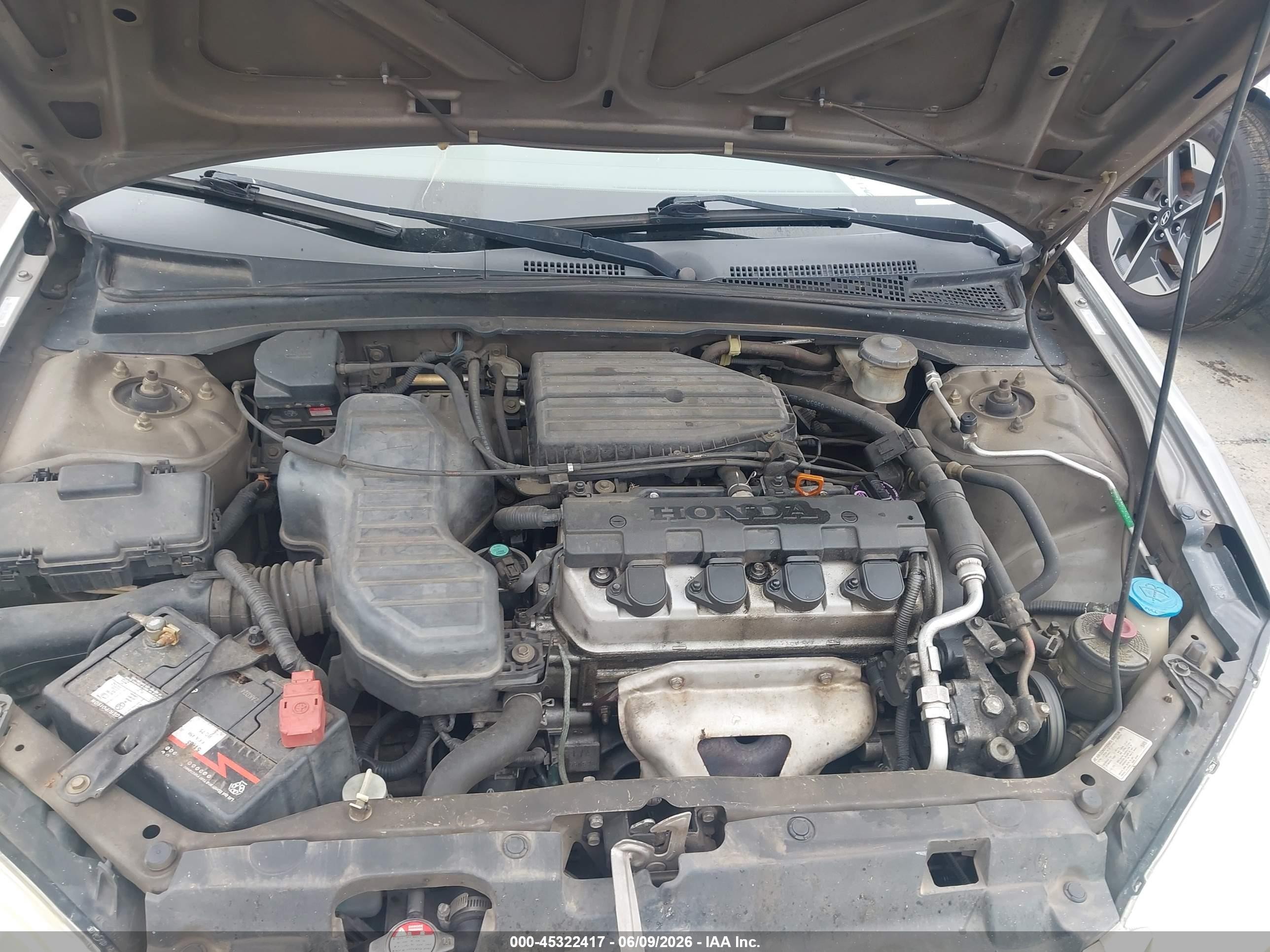 2005 Honda Civic Lx Dark Brown vin: 2HGES16505H594151