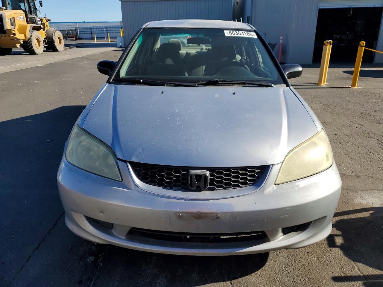 2005 Honda Civic Lx Серебряный vin: 2HGES16505H623681