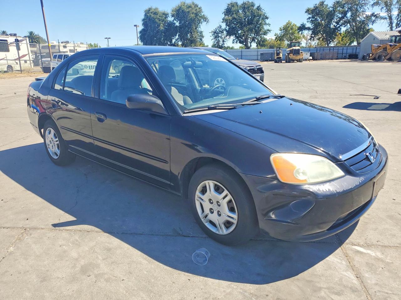 2002 Honda Civic Lx Black vin: 2HGES16512H580481