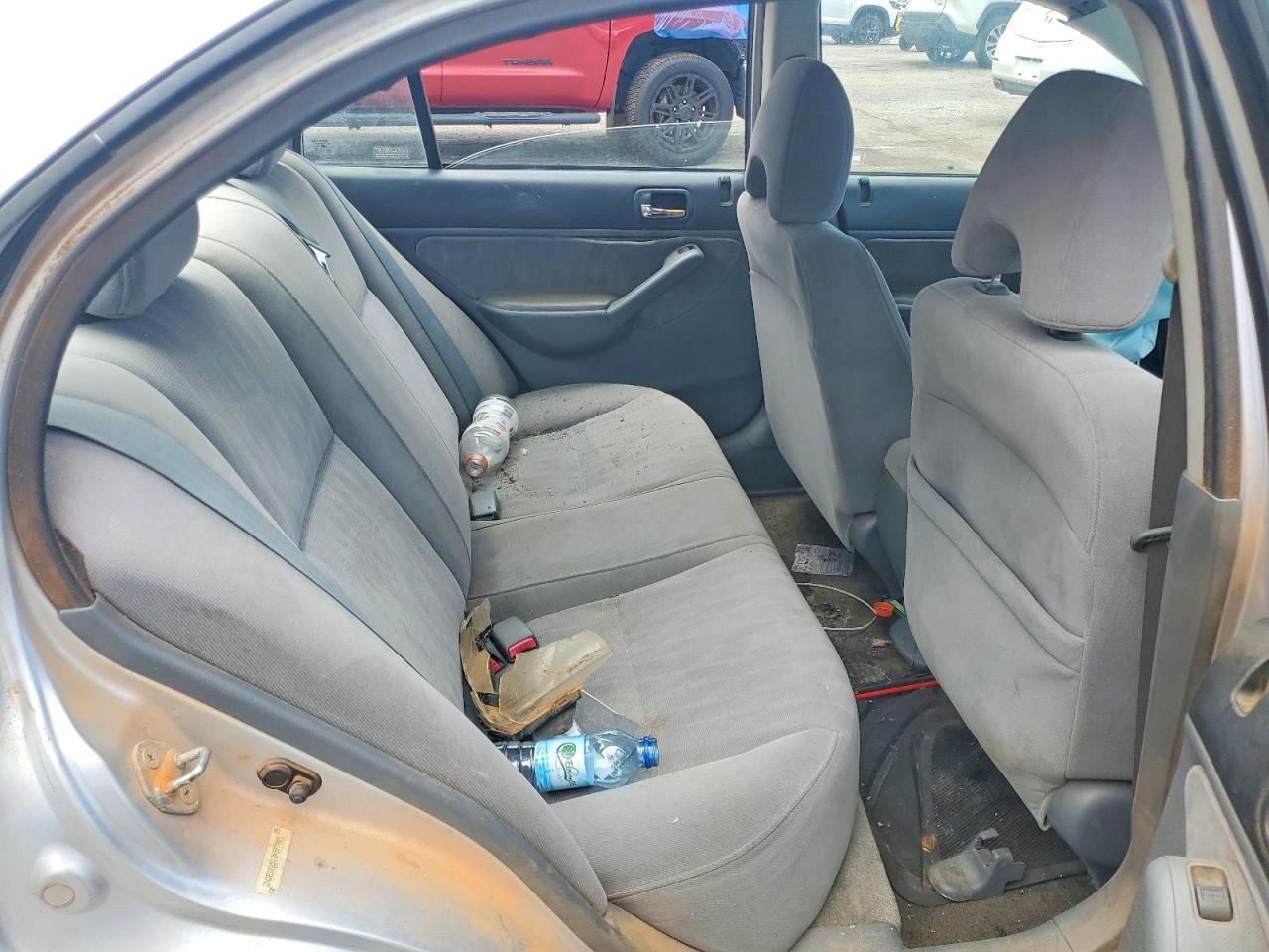 2003 Honda Civic Lx Silver vin: 2HGES16513H577985