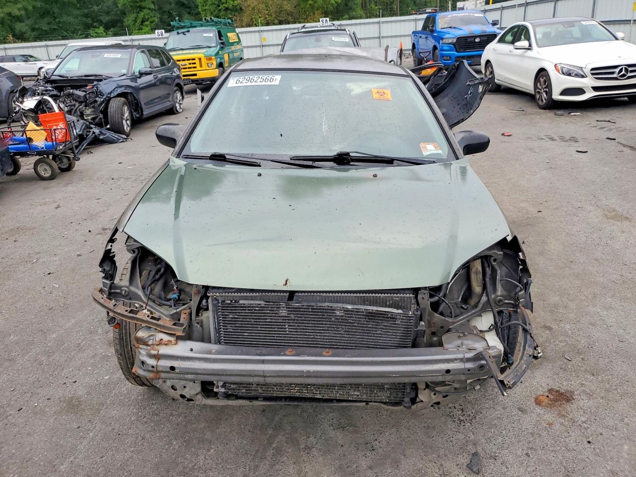 2004 Honda Civic Lx Gray vin: 2HGES16514H628600