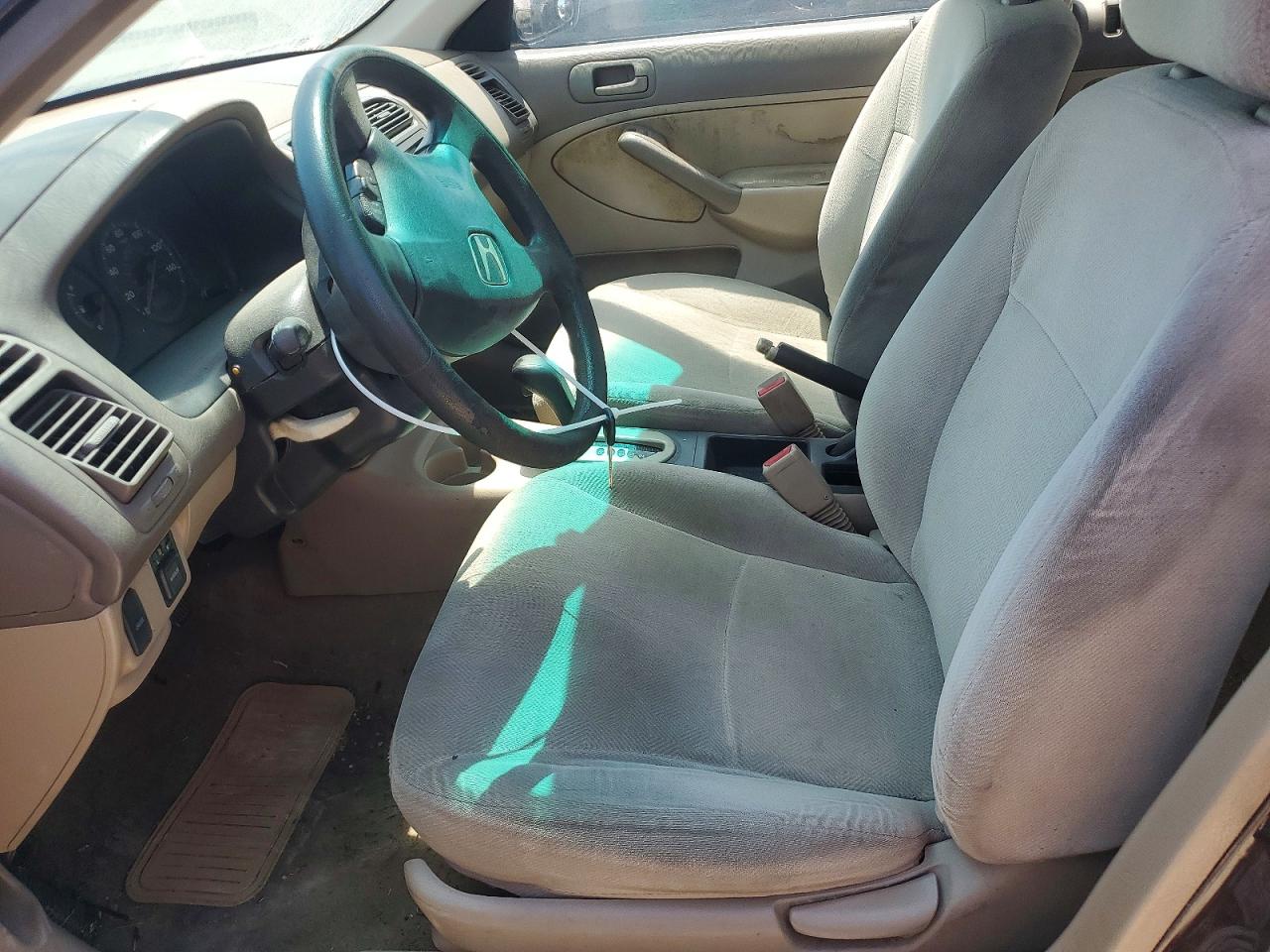 2001 Honda Civic Lx Maroon vin: 2HGES16521H521020