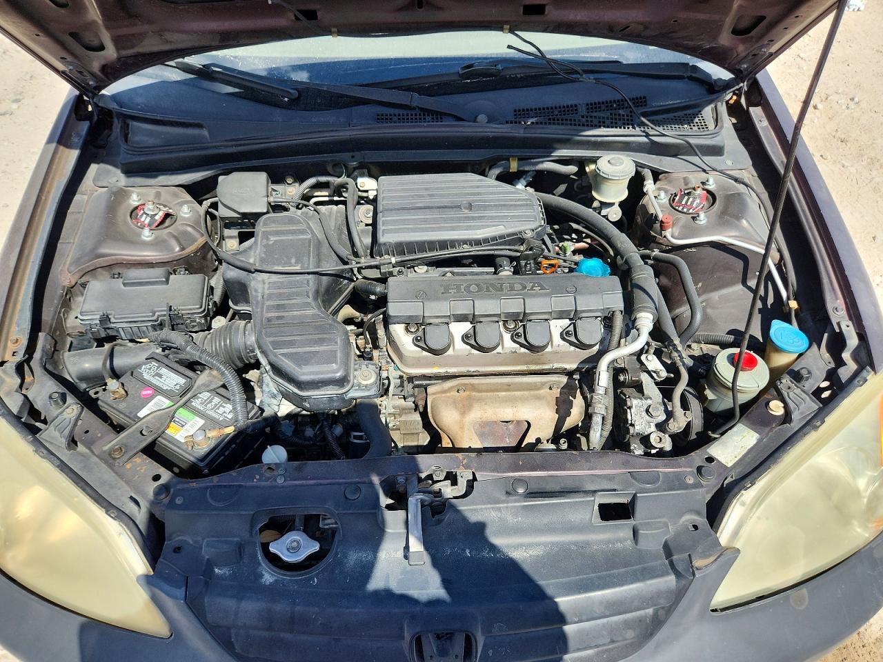 2001 Honda Civic Lx Maroon vin: 2HGES16521H521020