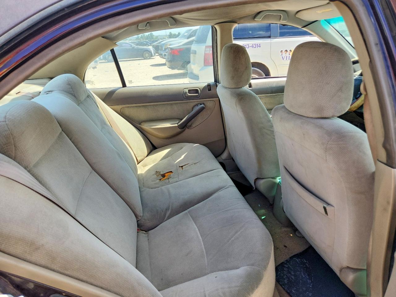 2001 Honda Civic Lx Maroon vin: 2HGES16521H521020