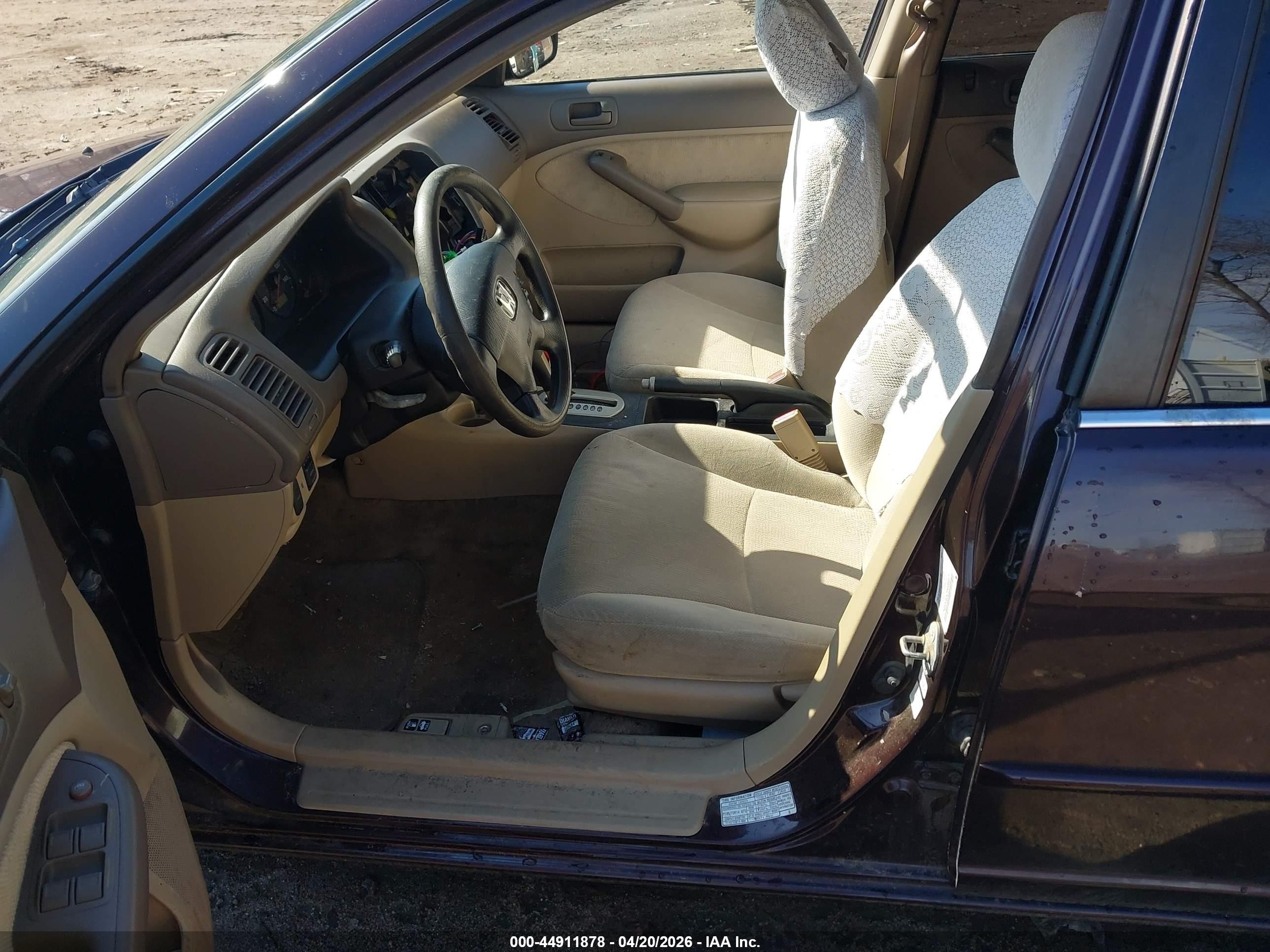 2001 Honda Civic Lx Purple vin: 2HGES16521H595571