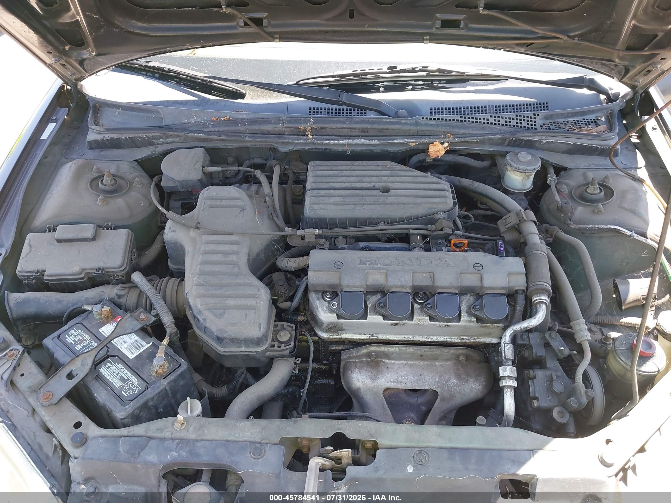 2004 Honda Civic Lx Black vin: 2HGES16524H612700