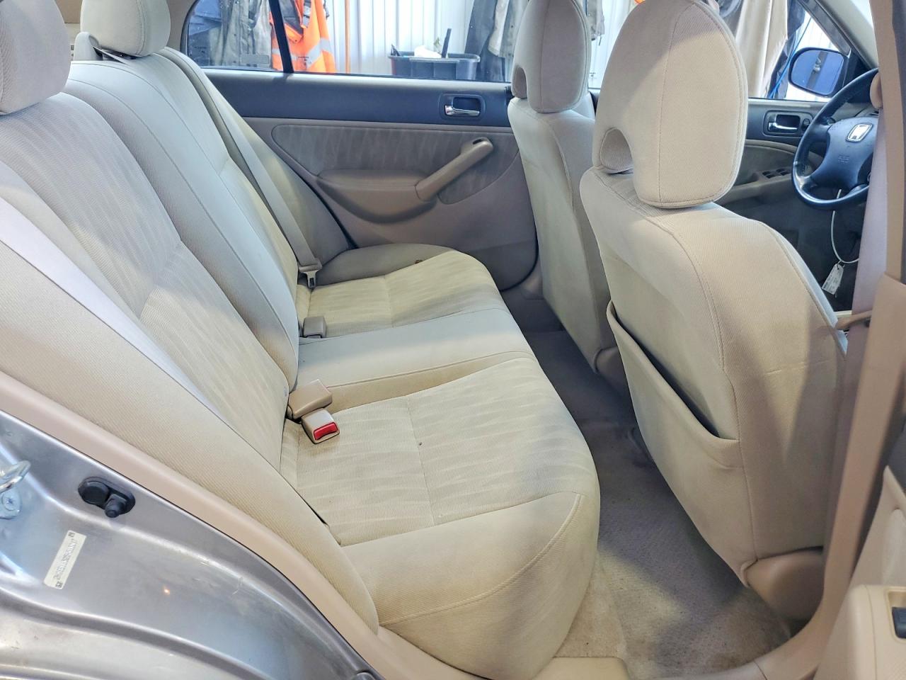 2005 Honda Civic Lx Tan vin: 2HGES16525H565217