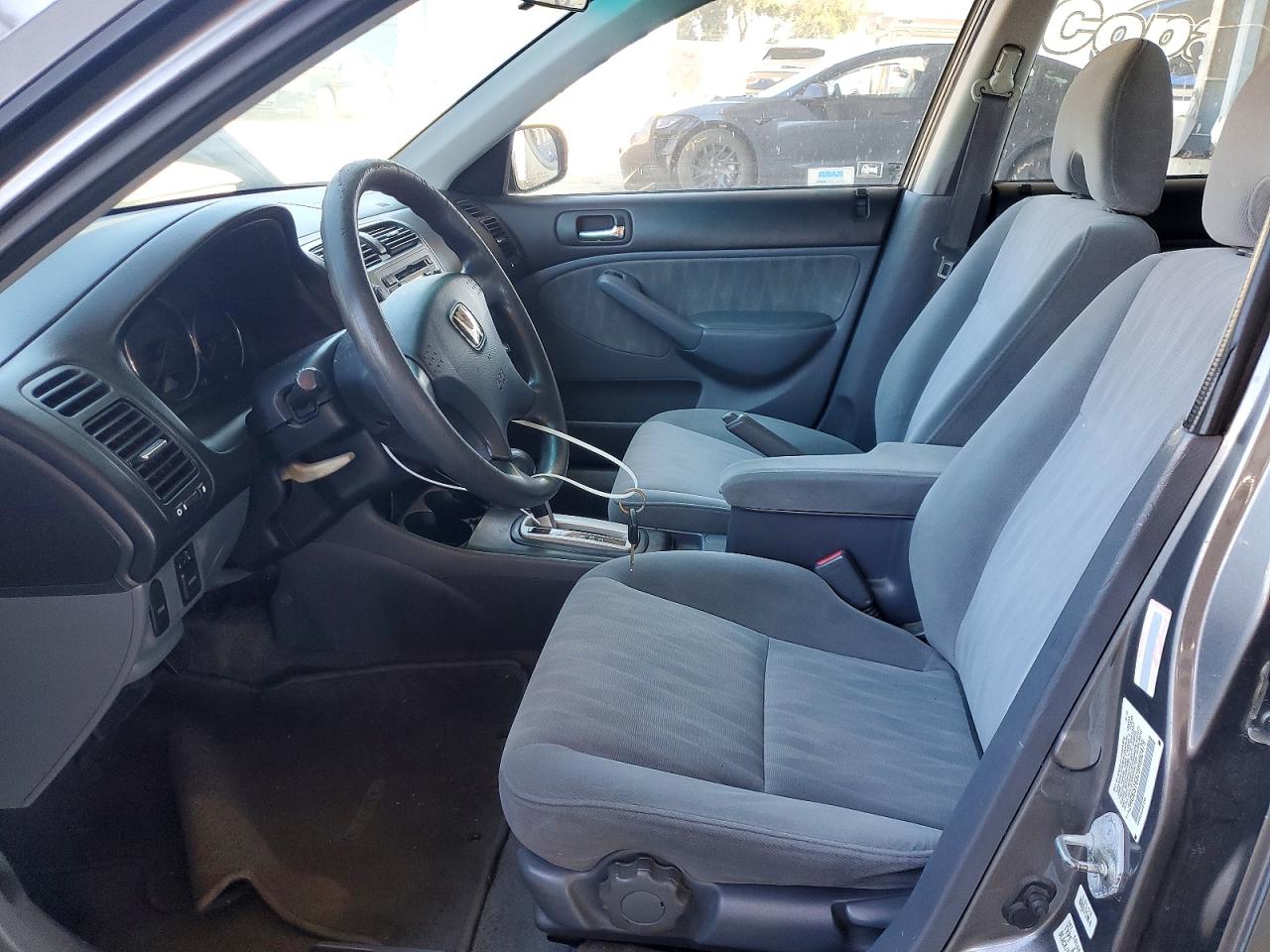 2005 Honda Civic Lx Серый vin: 2HGES16525H592479