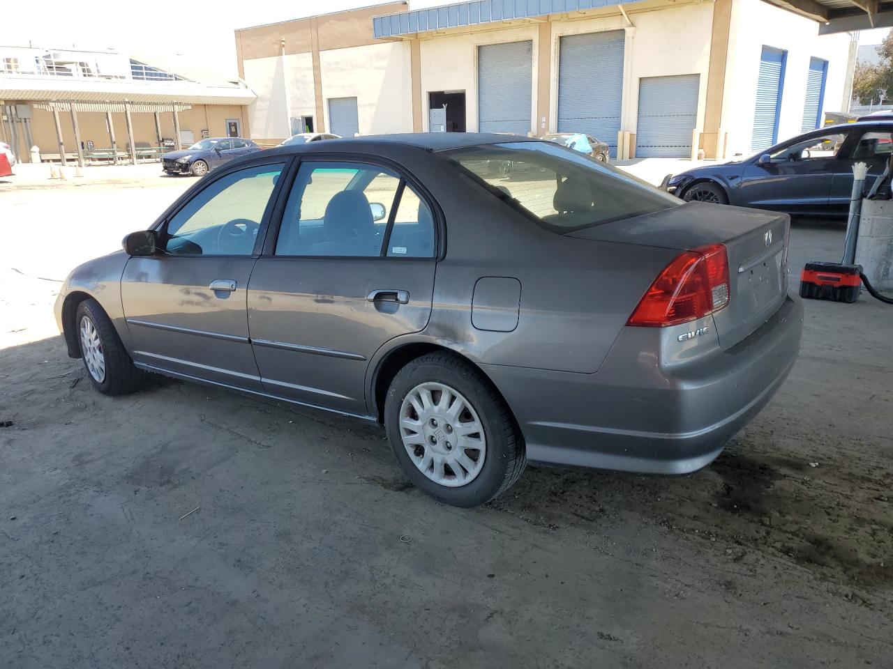 2005 Honda Civic Lx Серый vin: 2HGES16525H592479