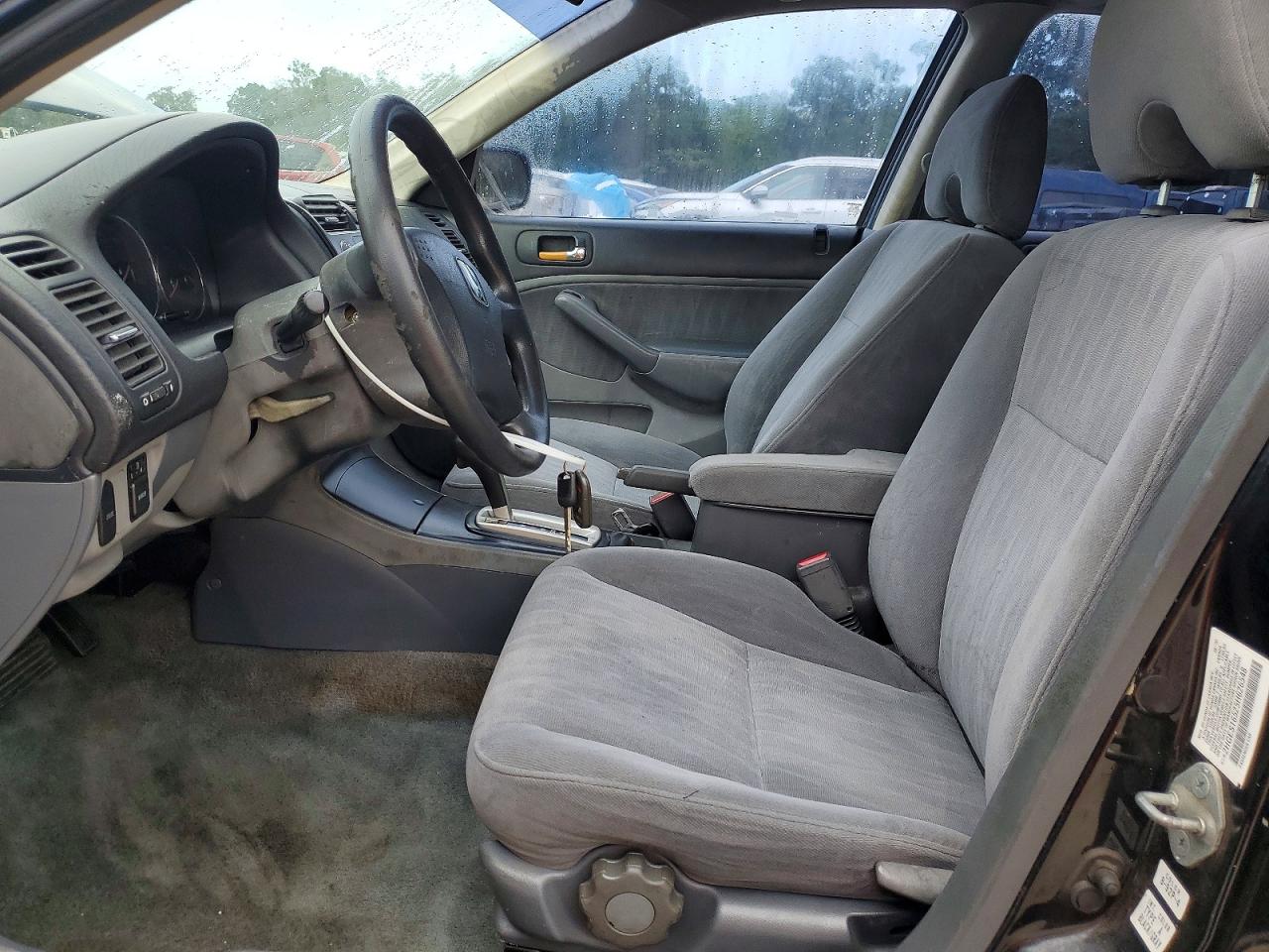 2005 Honda Civic Lx Черный vin: 2HGES16525H626548