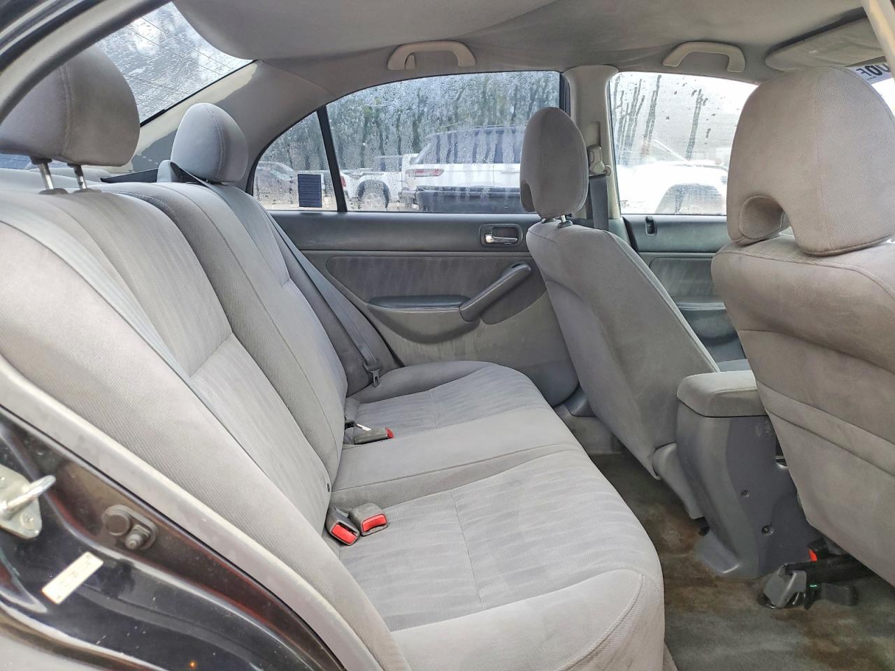 2005 Honda Civic Lx Черный vin: 2HGES16525H626548