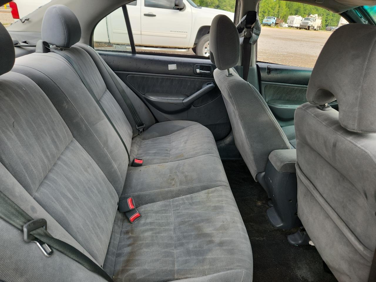 2005 Honda Civic Lx Gray vin: 2HGES16525H631202