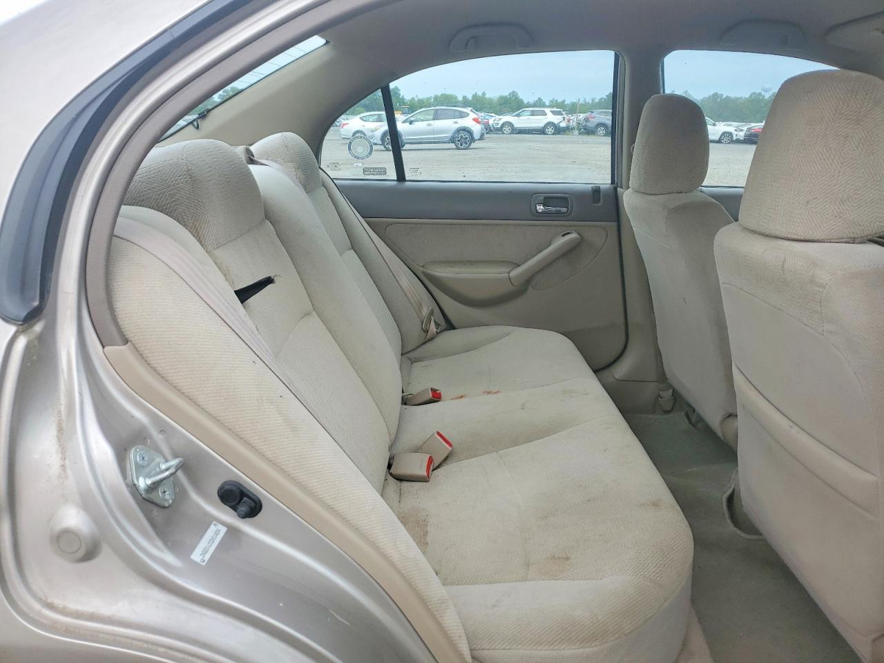 2002 Honda Civic Lx Tan vin: 2HGES16532H514854