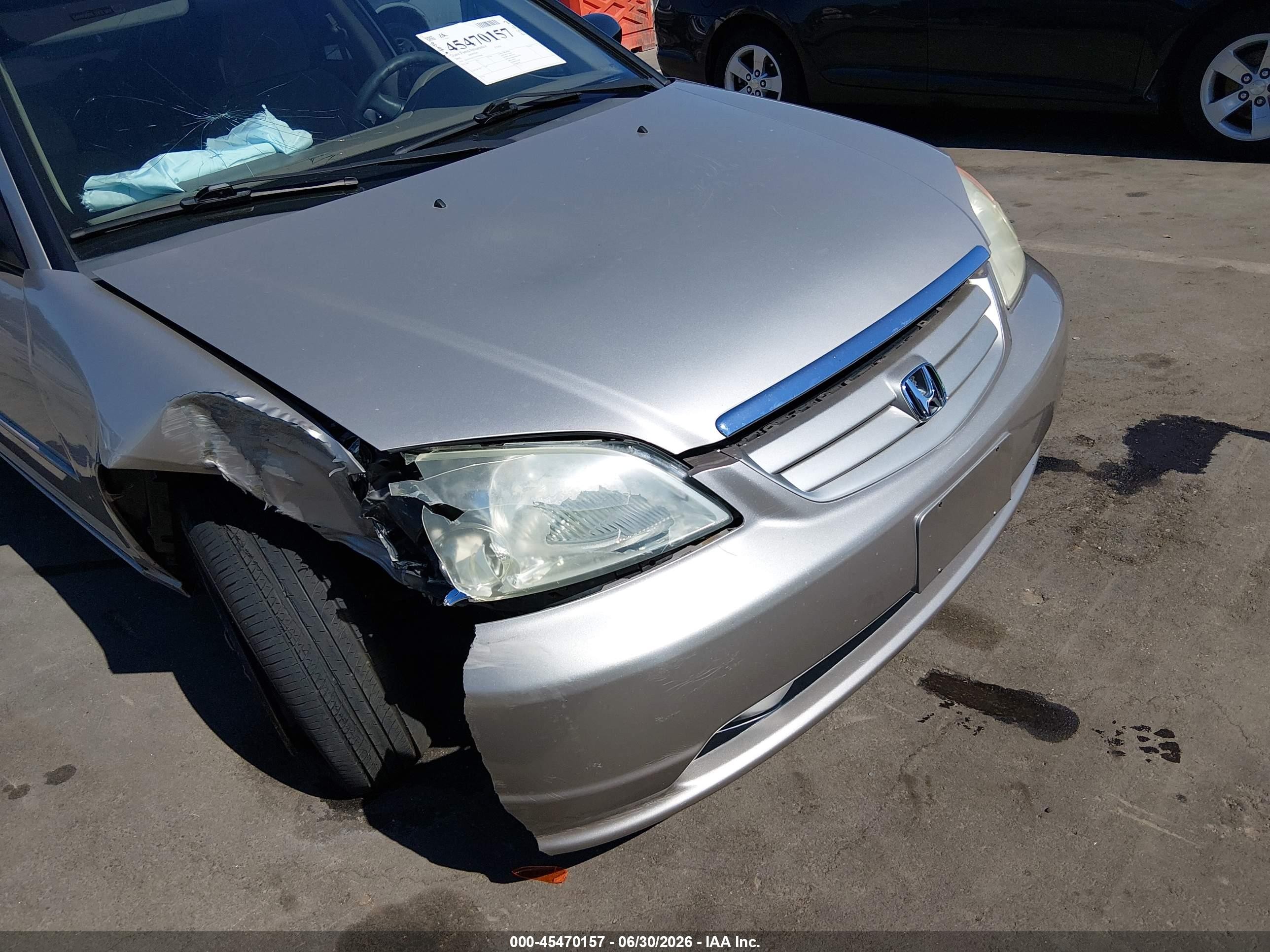 2002 Honda Civic Lx Tan vin: 2HGES16532H522906