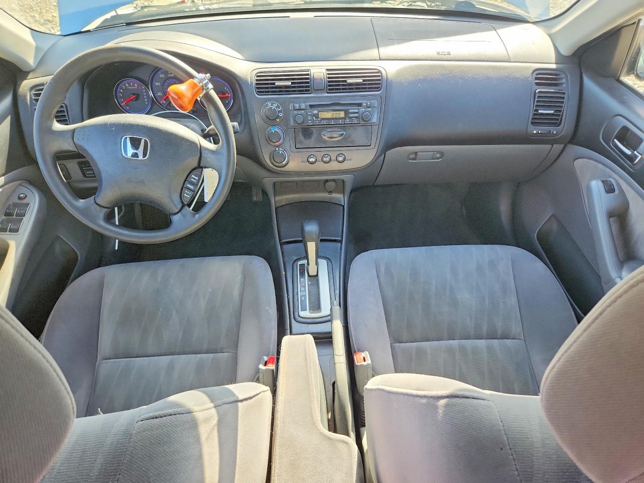 2003 Honda Civic Lx Silver vin: 2HGES16533H511809