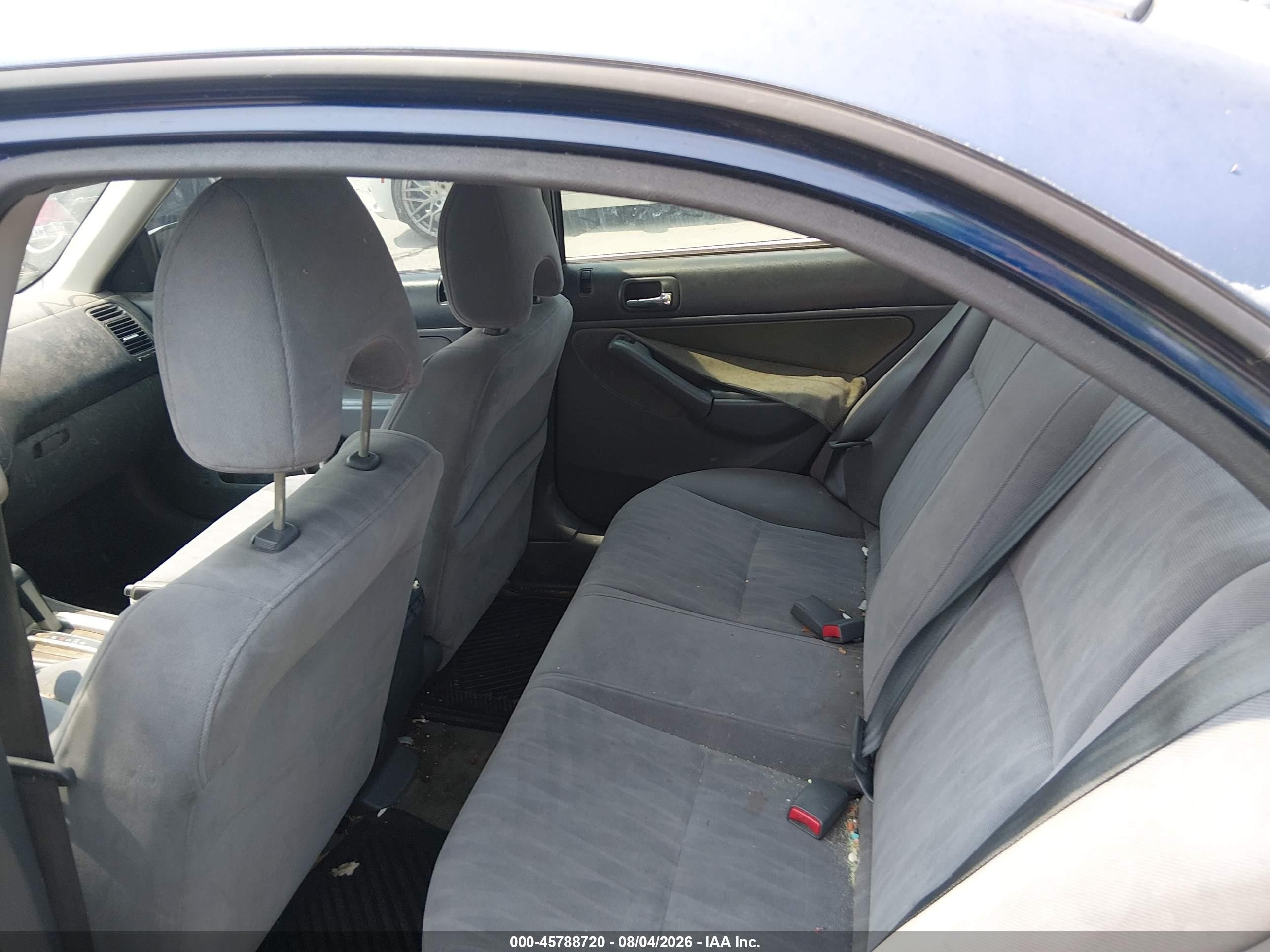 2003 Honda Civic Lx Blue vin: 2HGES16533H556944