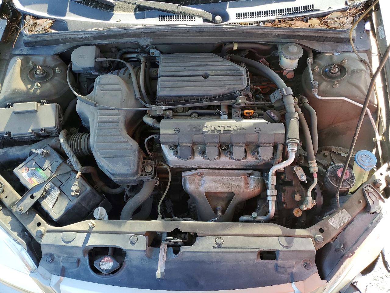 2003 Honda Civic Lx Silver vin: 2HGES16533H626863