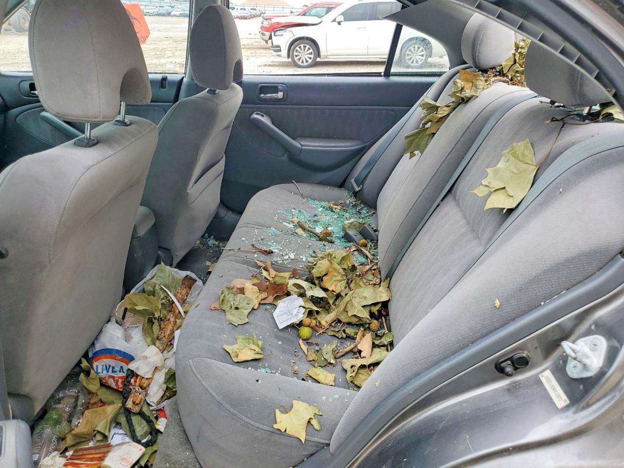 2004 Honda Civic Lx Серый vin: 2HGES16534H510872