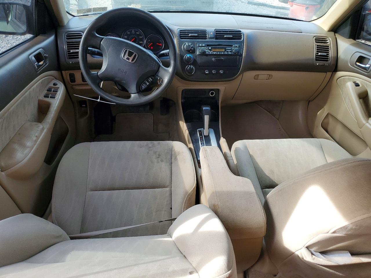 2004 Honda Civic Green vin: 2HGES16534H514307