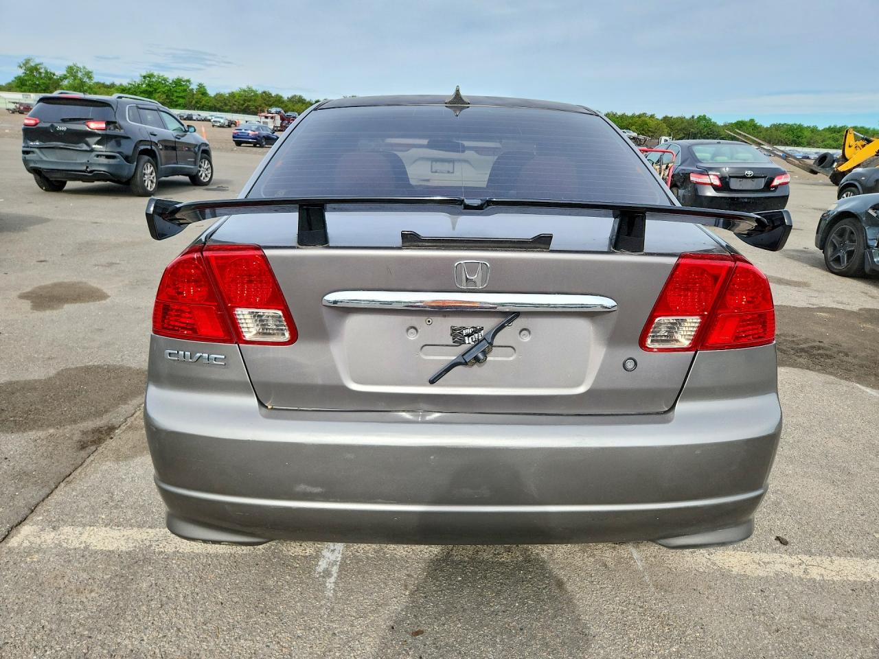 2004 Honda Civic Lx Серебряный vin: 2HGES16534H565449