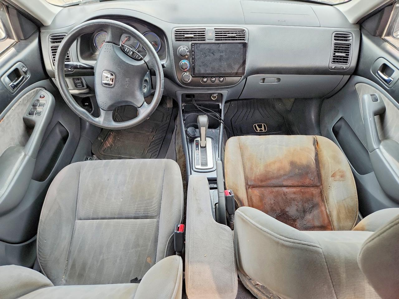 2004 Honda Civic Lx Серебряный vin: 2HGES16534H565449