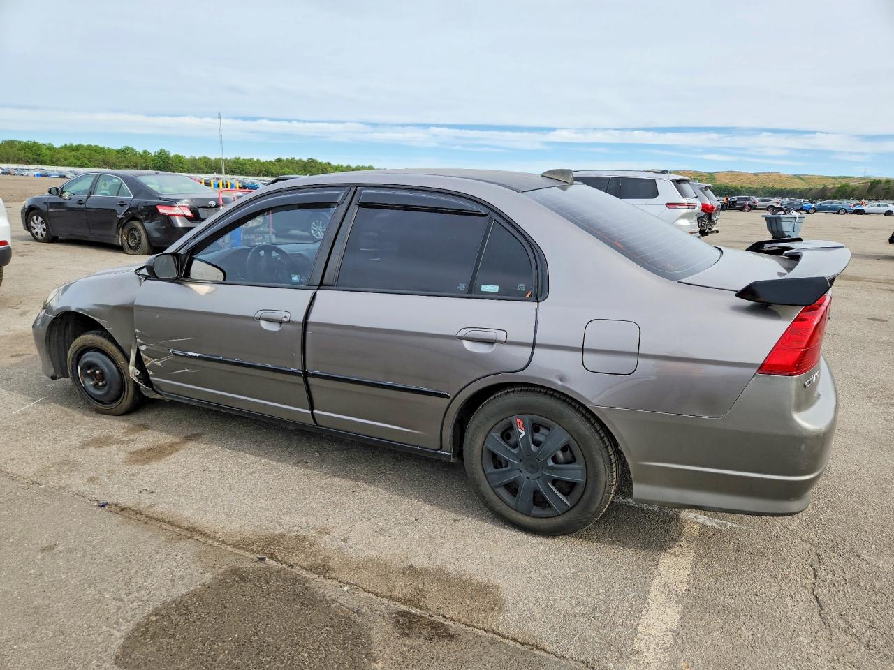 2004 Honda Civic Lx Серебряный vin: 2HGES16534H565449