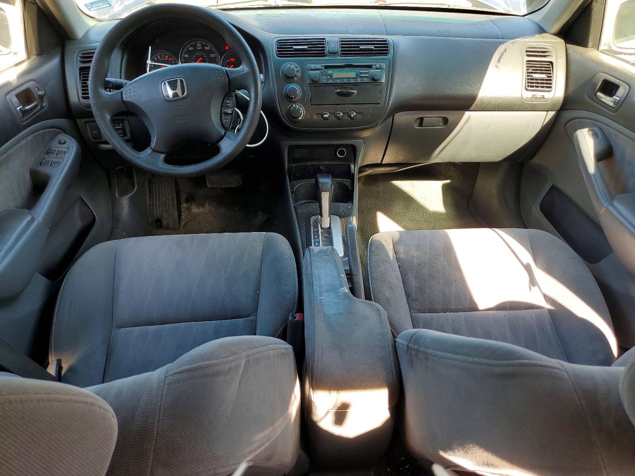 2004 Honda Civic Lx Blue vin: 2HGES16534H572627