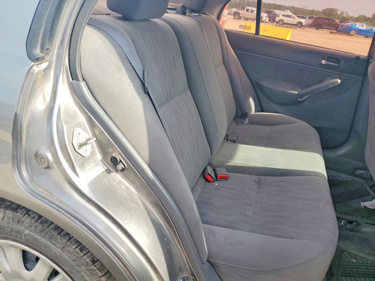 2004 Honda Civic Lx Gray vin: 2HGES16534H610793