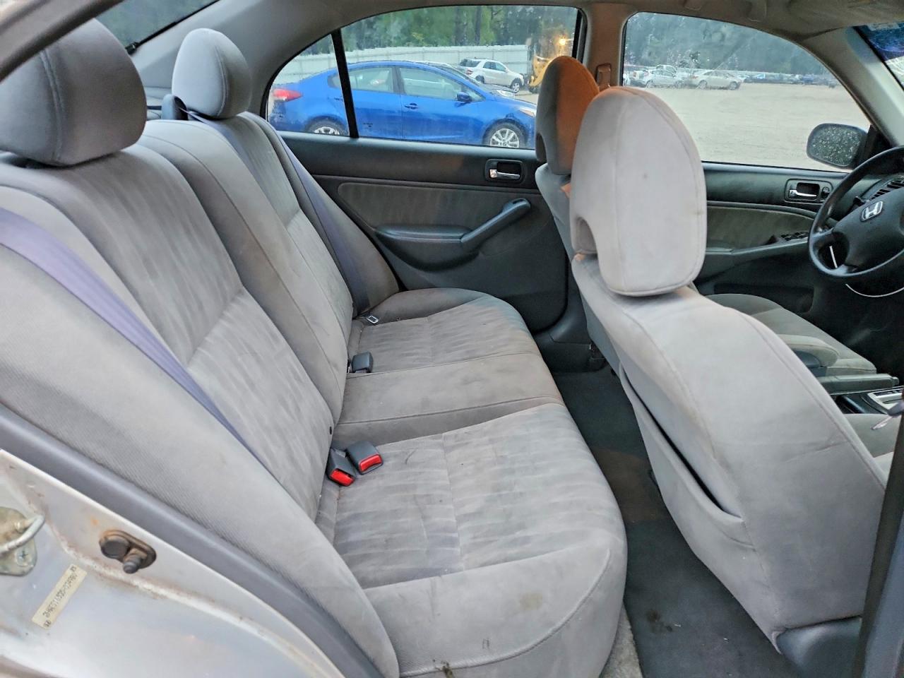 2005 Honda Civic Lx Silver vin: 2HGES16535H534980