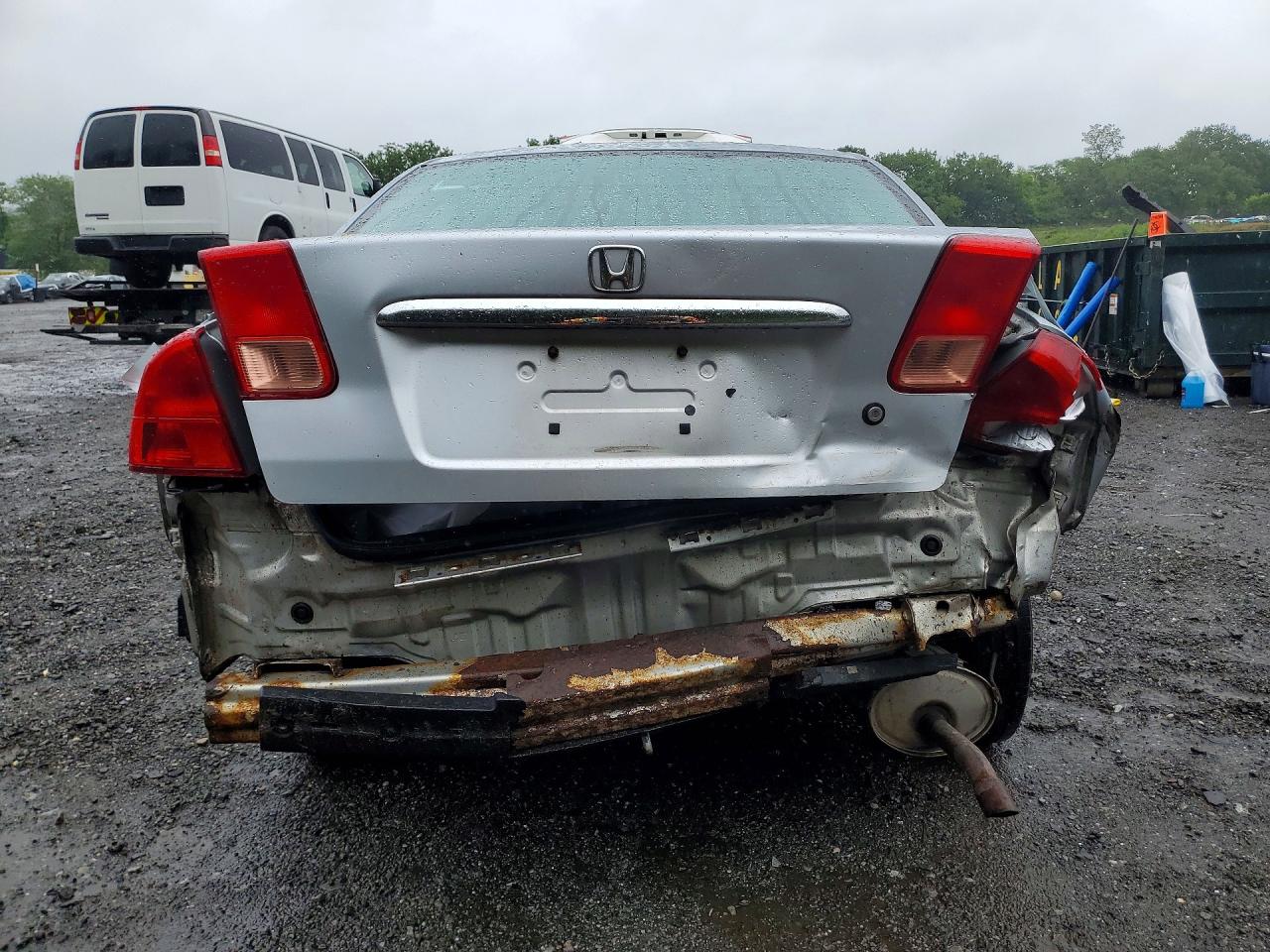 2001 Honda Civic Lx Silver vin: 2HGES16541H603282