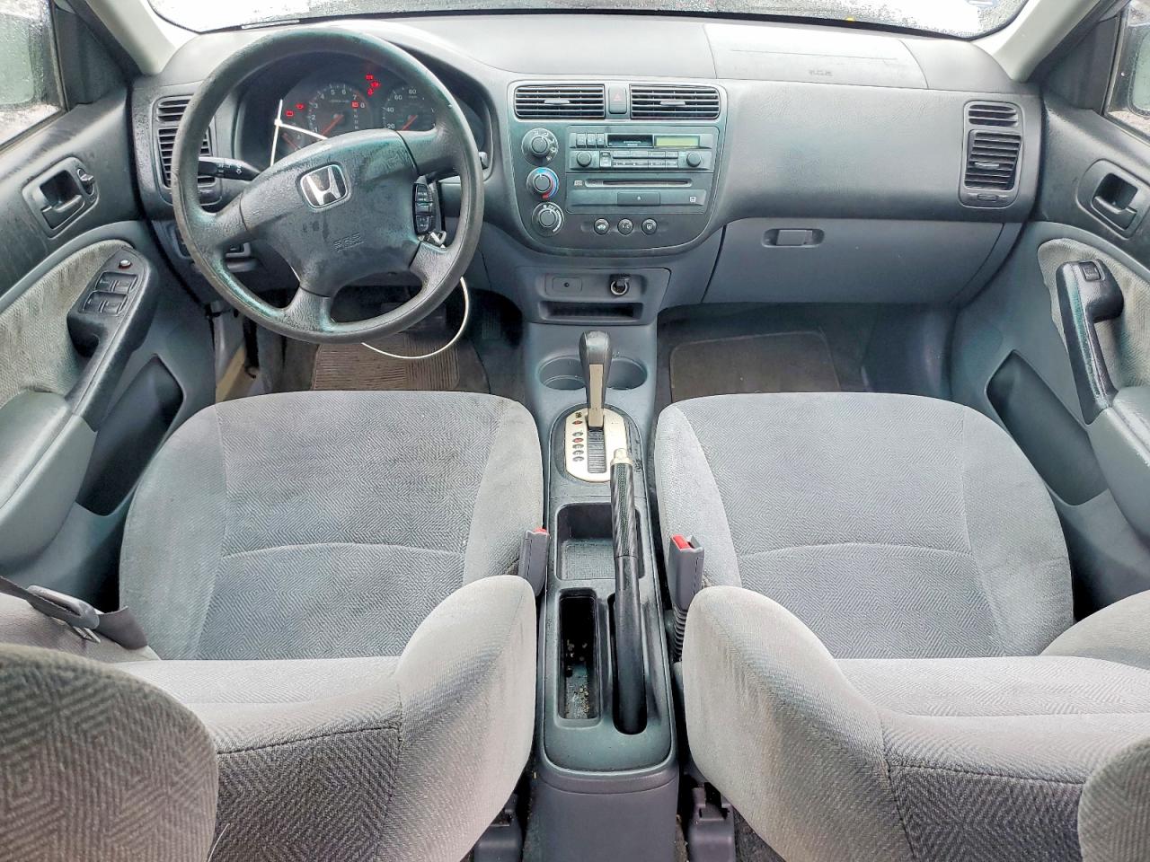 2001 Honda Civic Lx Silver vin: 2HGES16541H603282