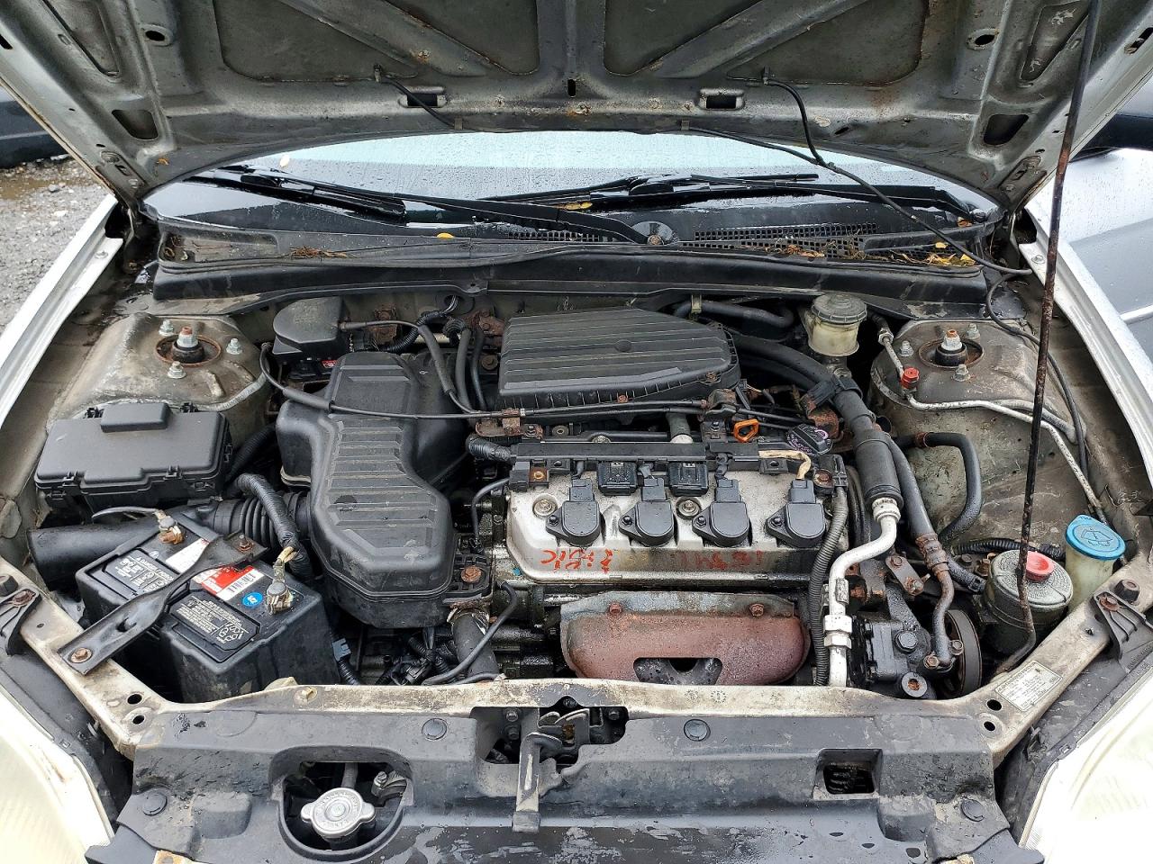 2001 Honda Civic Lx Silver vin: 2HGES16541H603282