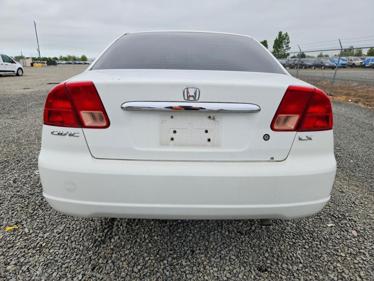 2002 Honda Civic Lx Белый vin: 2HGES16542H551024
