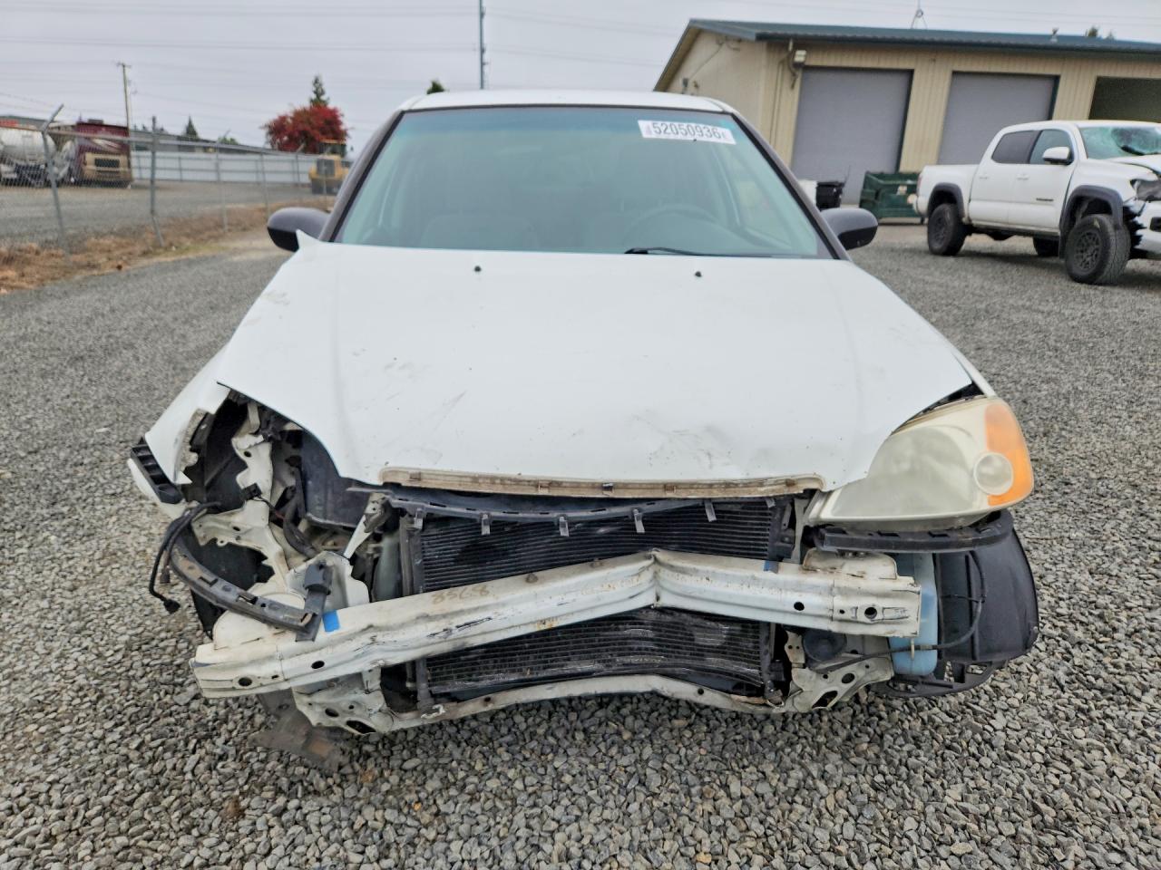 2002 Honda Civic Lx Белый vin: 2HGES16542H551024