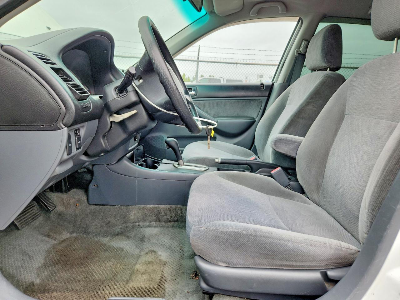 2002 Honda Civic Lx Белый vin: 2HGES16542H551024