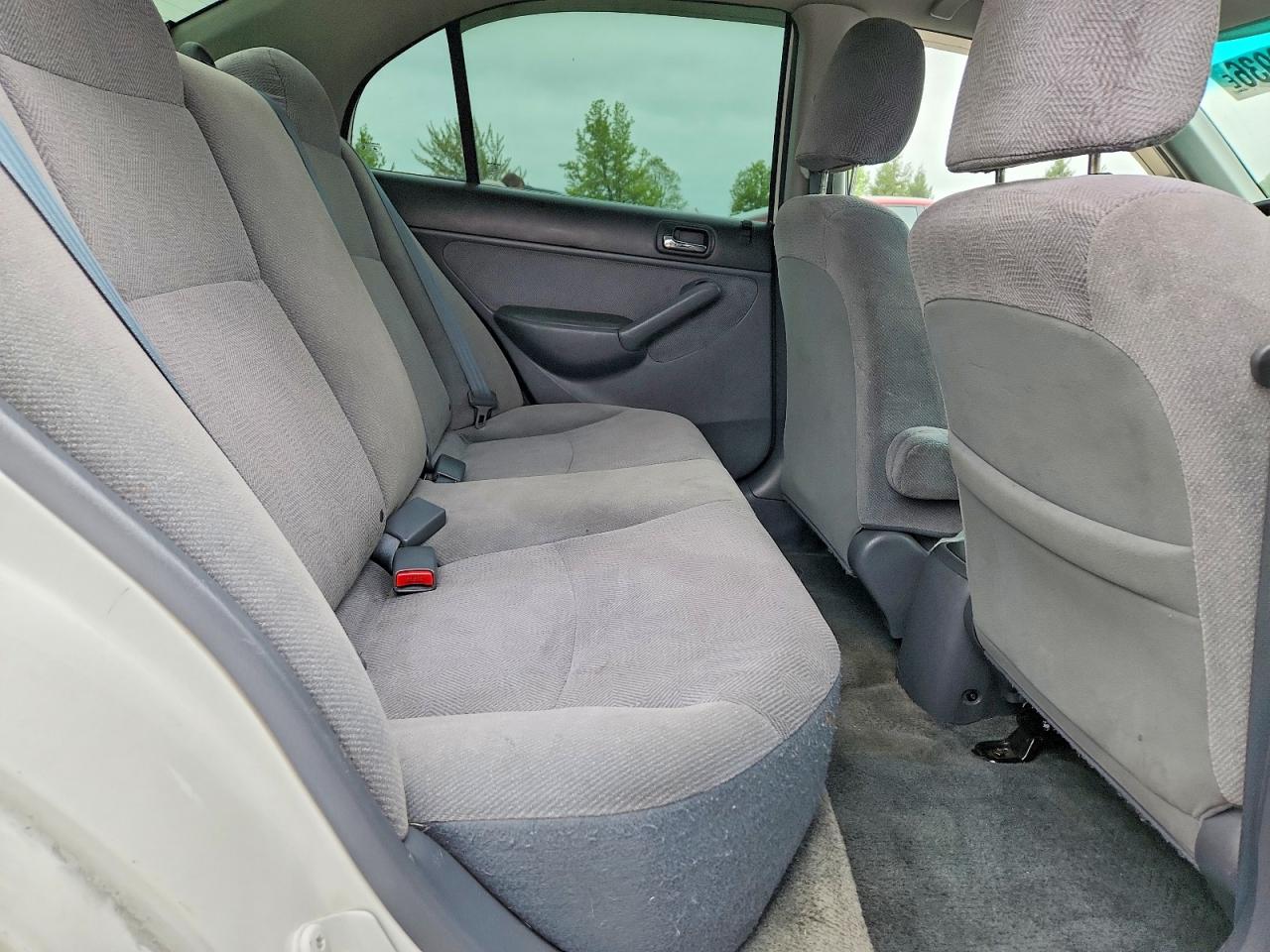 2002 Honda Civic Lx Белый vin: 2HGES16542H551024