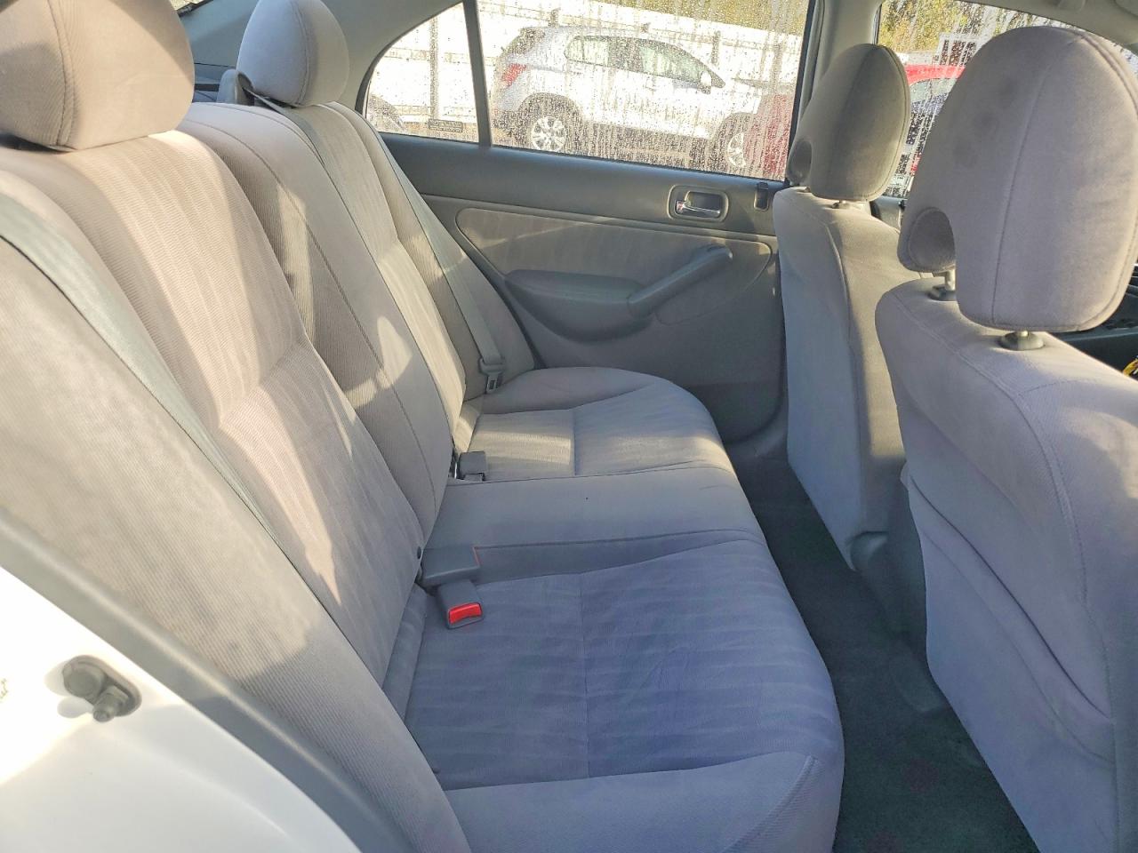 2003 Honda Civic Lx White vin: 2HGES16543H591444