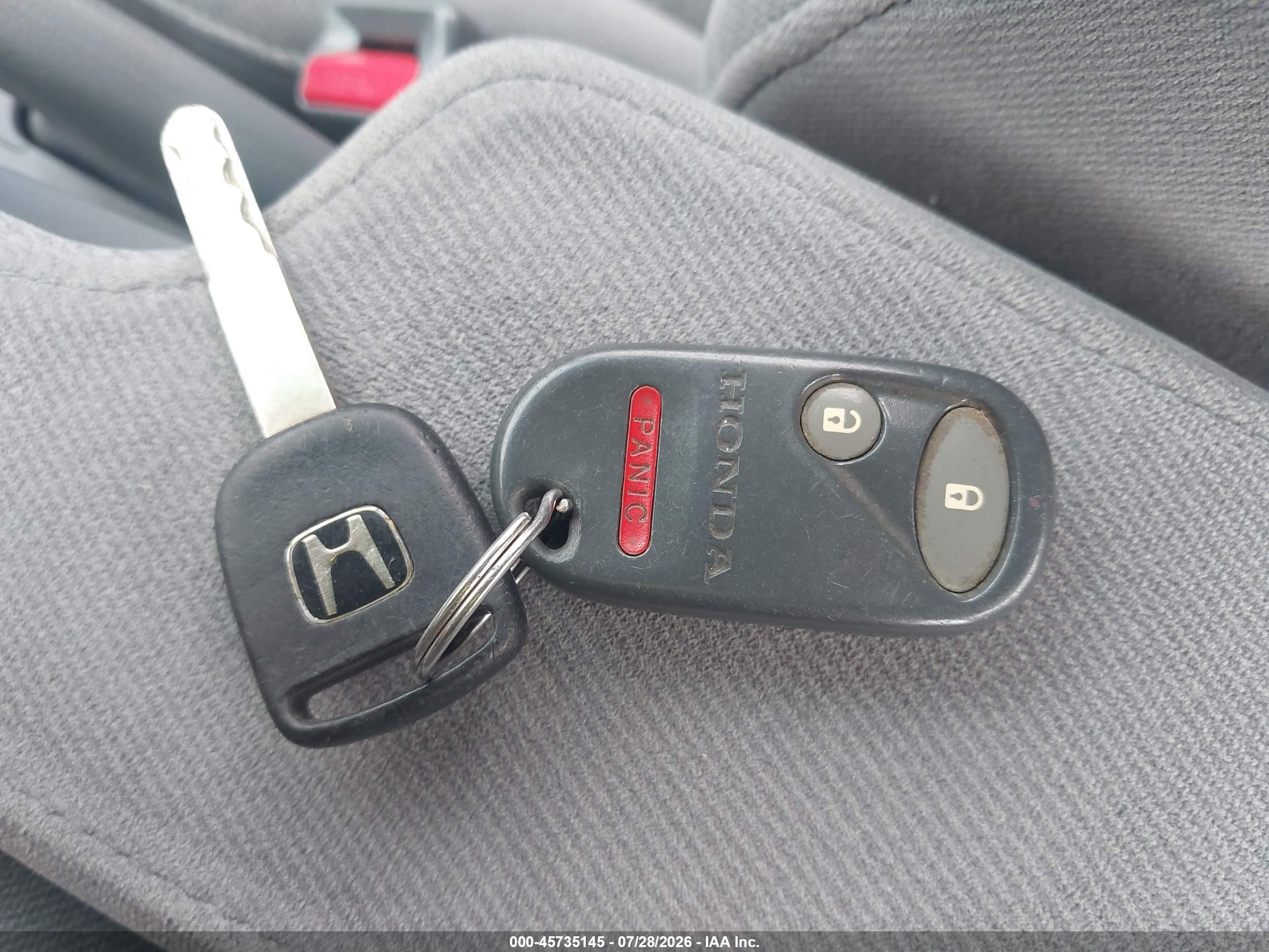 2004 Honda Civic Lx Gray vin: 2HGES16544H640868