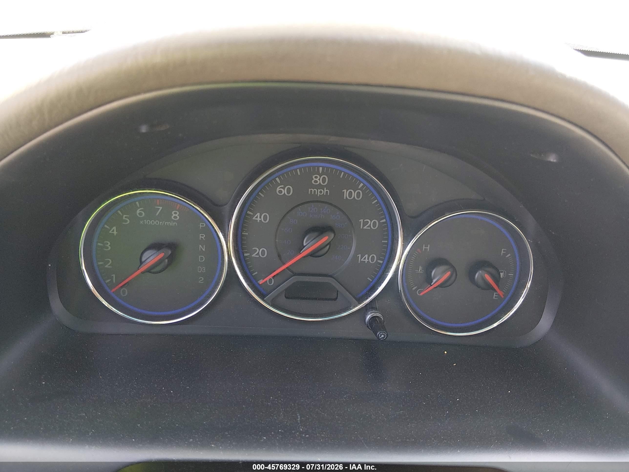 2005 Honda Civic Lx Champagne vin: 2HGES16545H574386