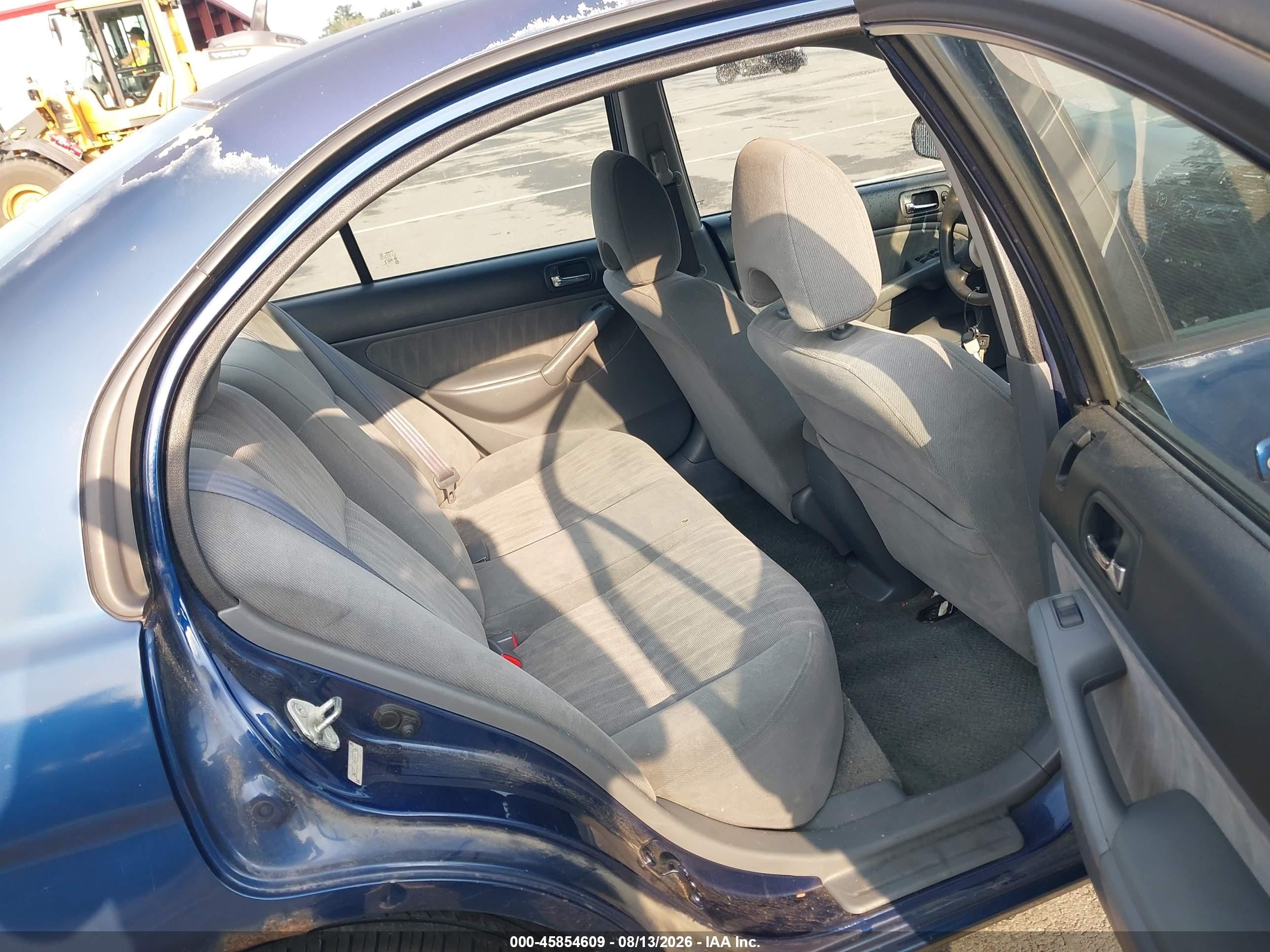2005 Honda Civic Lx Синий vin: 2HGES16545H591706