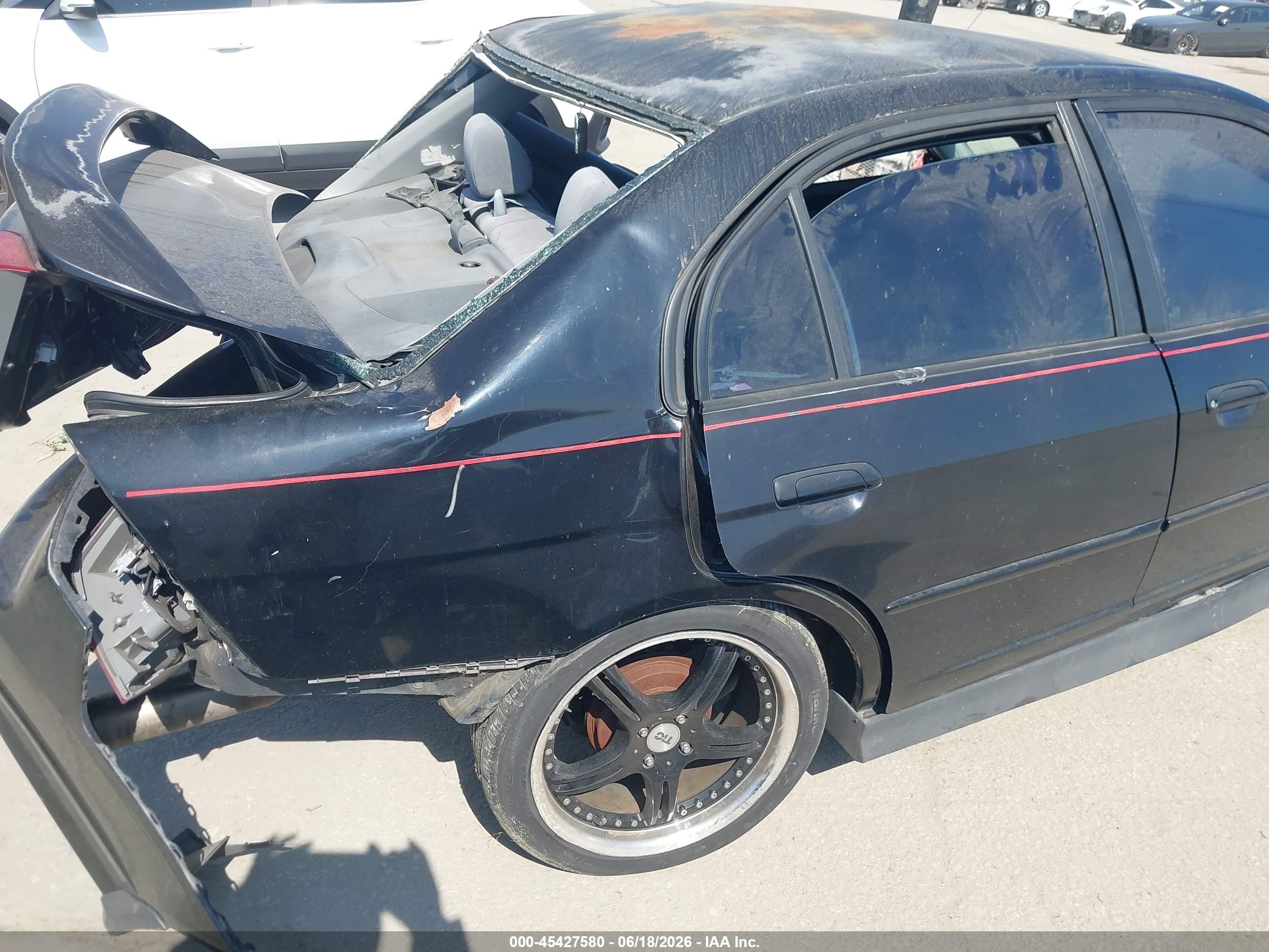 2005 Honda Civic Lx Black vin: 2HGES16545H608245