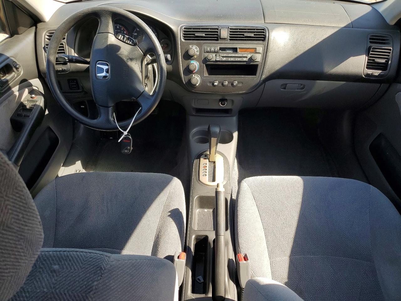 2001 Honda Civic Lx Silver vin: 2HGES16551H614758