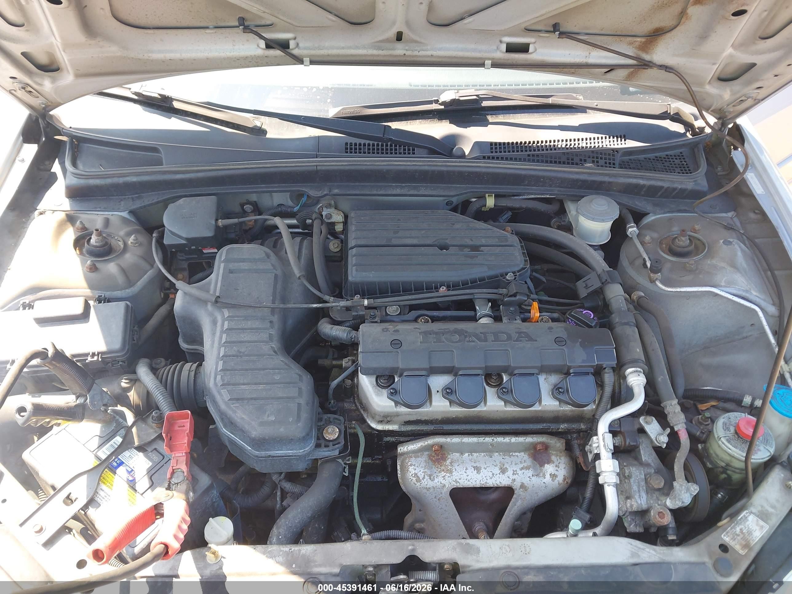 2002 Honda Civic Lx Серебряный vin: 2HGES16552H507310