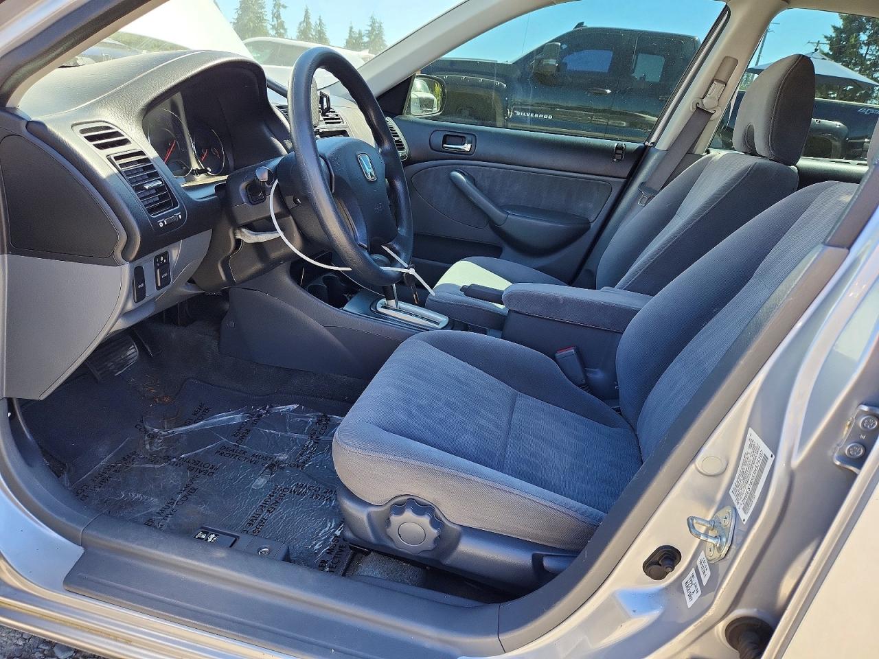 2003 Honda Civic Lx Silver vin: 2HGES16553H575107